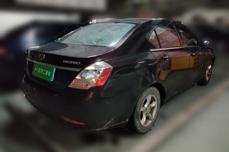 Used Geely Auto Classic Emgrand 2013 Sedan 1.5L Manual Entry-Level Model Rear Right 45 Deg