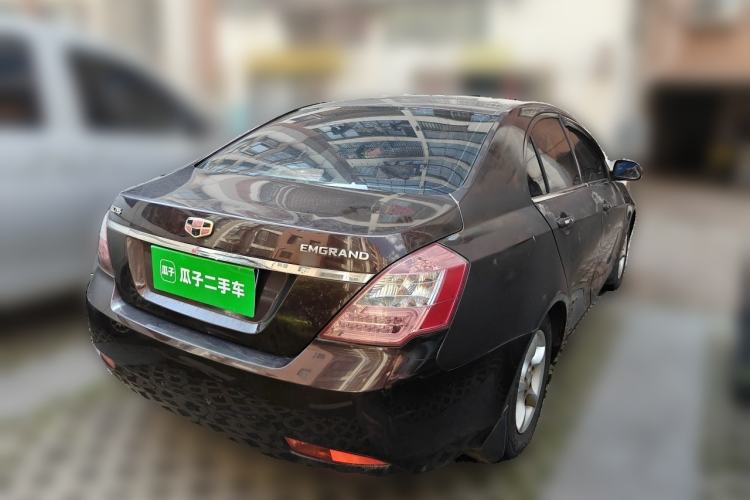 Used Geely Auto Classic Emgrand 2013 Sedan 1.5L Manual Entry-Level Model Rear Right 45 Deg