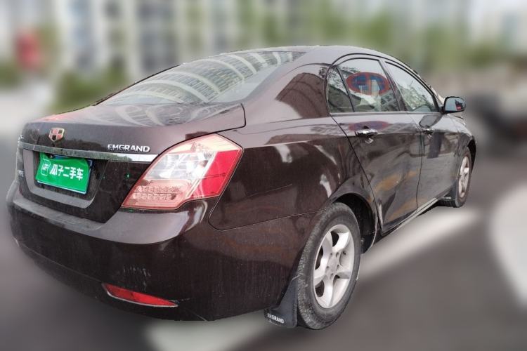 Used Geely Auto Classic Emgrand 2013 Sedan 1.5L Manual Entry-Level Model Rear Right 45 Deg