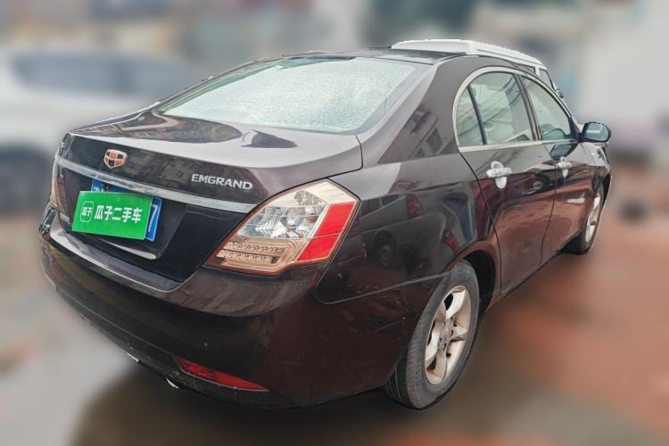 Used Geely Auto Classic Emgrand 2013 Sedan 1.5L Manual Entry-Level Model Rear Right 45 Deg
