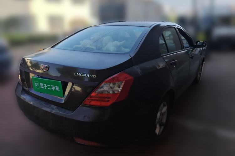 Used Geely Auto Classic Emgrand 2013 Sedan 1.5L Manual Entry-Level Model Rear Right 45 Deg