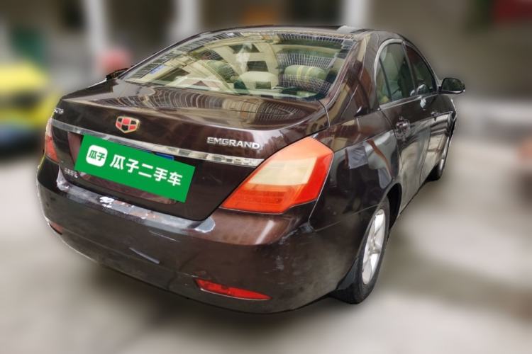 Used Geely Auto Classic Emgrand 2013 Sedan 1.5L Manual Entry-Level Model Rear Right 45 Deg