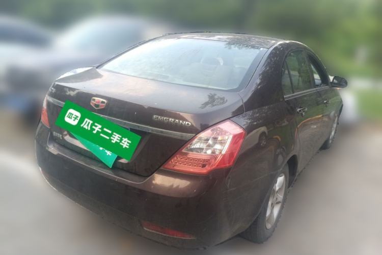 Used Geely Auto Classic Emgrand 2013 Sedan 1.5L Manual Entry-Level Model Rear Right 45 Deg