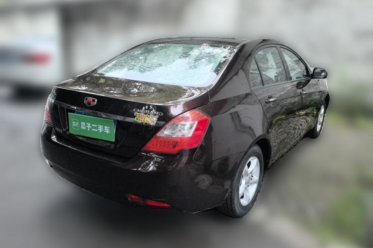 Used Geely Auto Classic Emgrand 2013 Sedan 1.5L Manual Entry-Level Model Rear Right 45 Deg