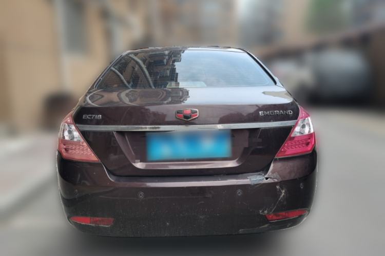Used Geely Auto Classic Emgrand 2013 Sedan 1.8L Manual Elite Model Rear