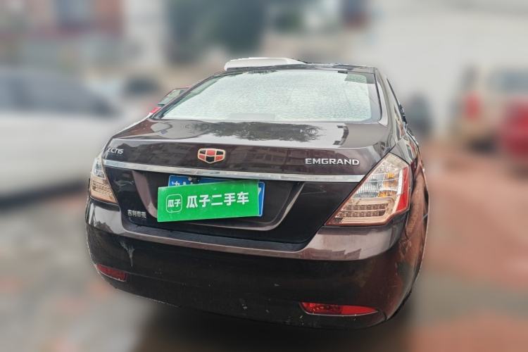 Used Geely Auto Classic Emgrand 2013 Sedan 1.5L Manual Entry-Level Model Rear
