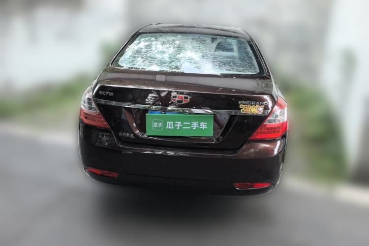 Used Geely Auto Classic Emgrand 2013 Sedan 1.5L Manual Entry-Level Model Rear