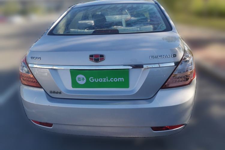 Used Geely Auto Classic Emgrand 2013 Sedan 1.5L Manual Entry-Level Model Rear