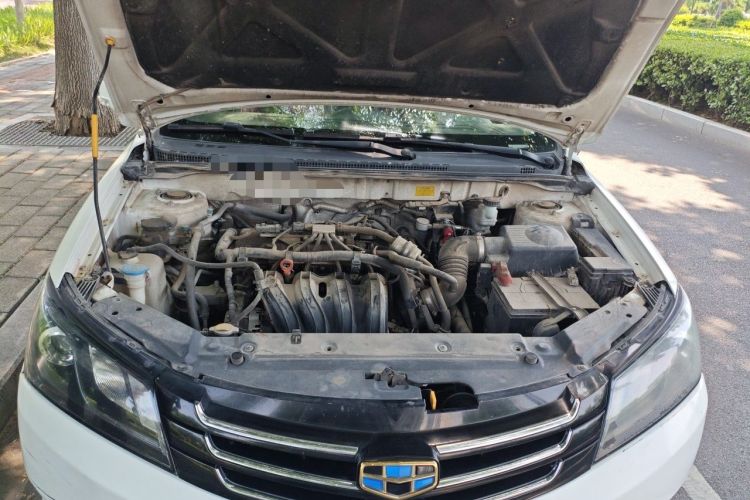 Used Geely Auto Classic Emgrand 2013 Sedan 1.8L CNG Manual Classic Comfort Model Engine Bay