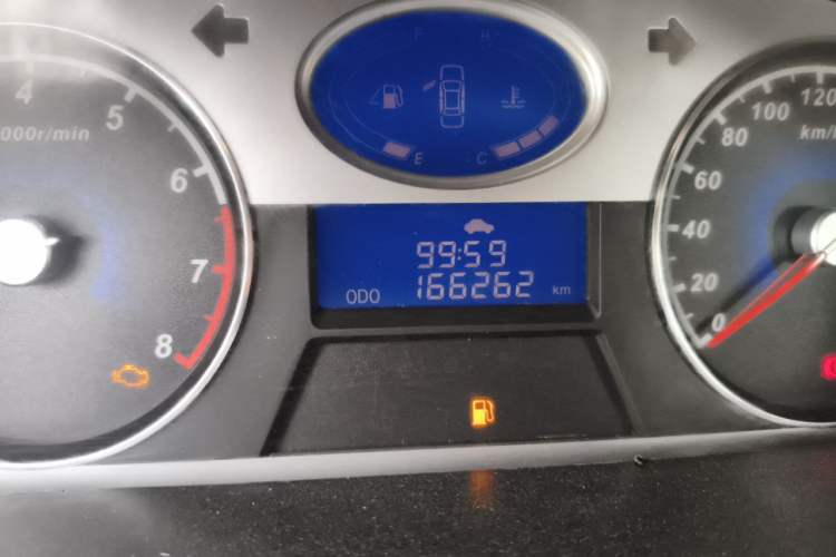 Used Geely Auto Classic Emgrand 2013 Sedan 1.8L Manual Elite Model Odometer Close Up