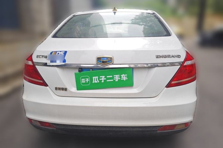 Used Geely Auto Classic Emgrand 2013 Sedan 1.8L Manual Elite CNG Model Rear