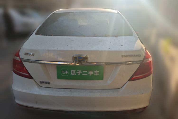 Used Geely Auto Classic Emgrand 2013 Sedan 1.8L Manual Entry-Level CNG Model Rear