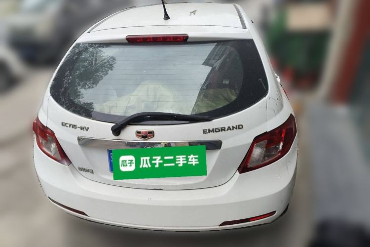 Used Geely Auto Classic Emgrand 2013 Hatchback 1.5L Manual Entry-Level Model Rear