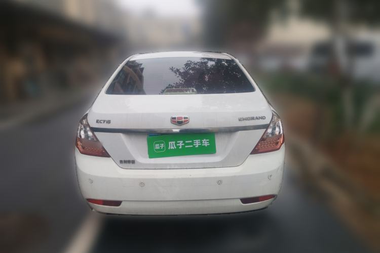 Used Geely Auto Classic Emgrand 2013 Sedan 1.5L Manual Elite Model Rear