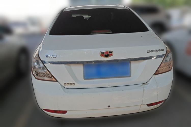 Used Geely Auto Classic Emgrand 2013 Sedan 1.5L Manual Entry-Level Model Rear