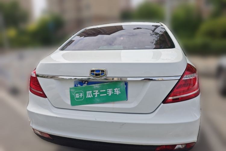 Used Geely Auto Classic Emgrand 2013 Sedan 1.8L Manual Elite CNG Model Rear