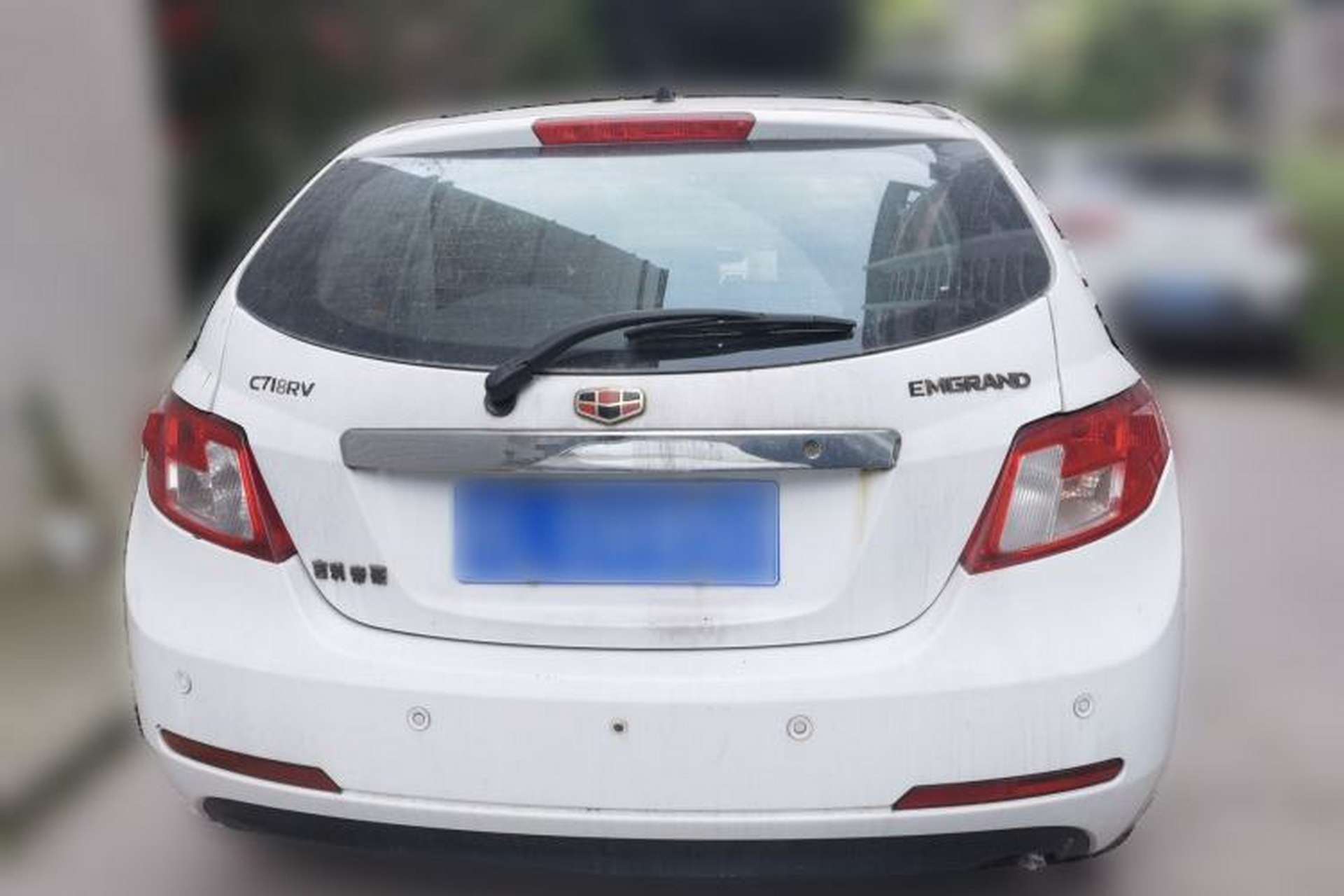 Used Geely Auto Classic Emgrand 2013 Hatchback 1.5L Manual Elite Model Rear