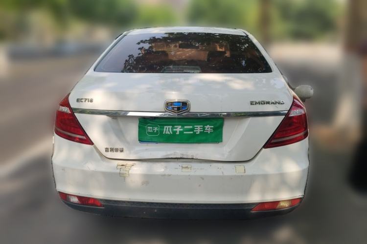 Used Geely Auto Classic Emgrand 2013 Sedan 1.8L Manual Elite CNG Model Rear