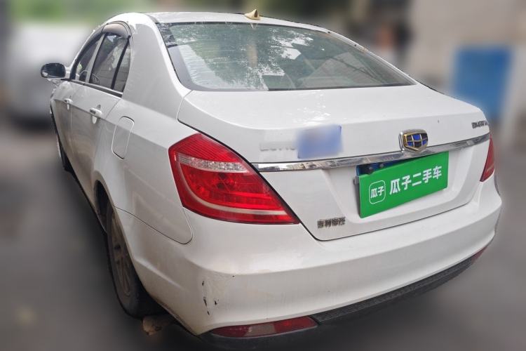 Used Geely Auto Classic Emgrand 2013 Sedan 1.8L Manual Elite CNG Model Rear Left 45 Deg