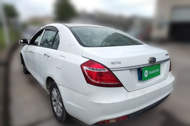 Used Geely Auto Classic Emgrand 2013 Sedan 1.8L Manual Entry-Level CNG Model Rear Left 45 Deg