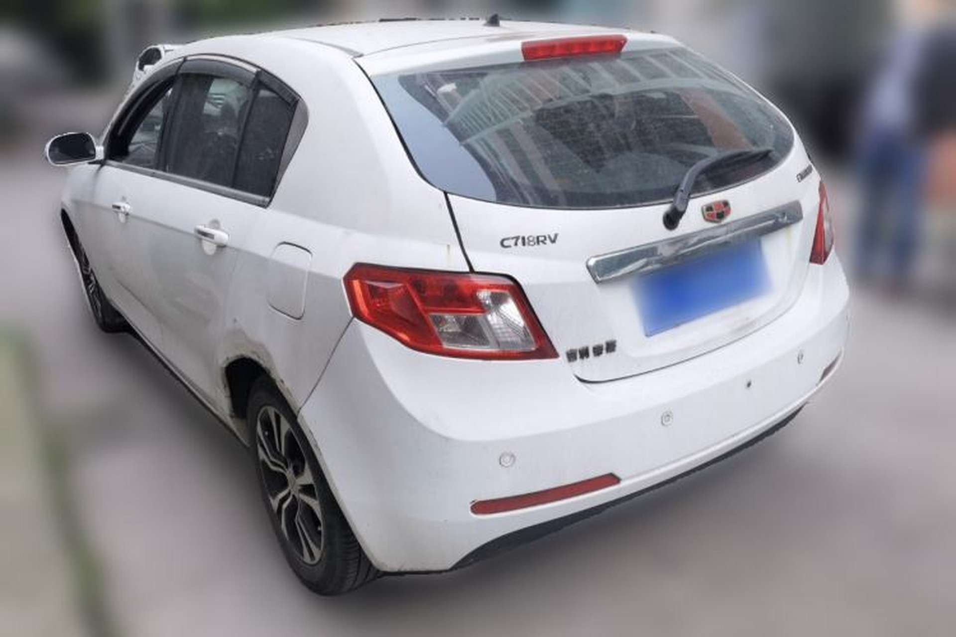 Used Geely Auto Classic Emgrand 2013 Hatchback 1.5L Manual Elite Model Rear Left 45 Deg