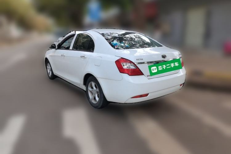 Used Geely Auto Classic Emgrand 2013 Sedan 1.5L Manual Entry-Level Model Rear Left 45 Deg