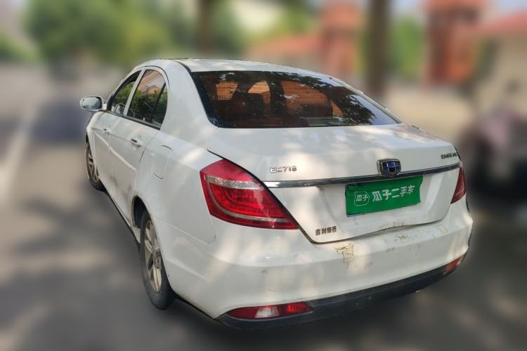 Used Geely Auto Classic Emgrand 2013 Sedan 1.8L Manual Elite CNG Model Rear Left 45 Deg