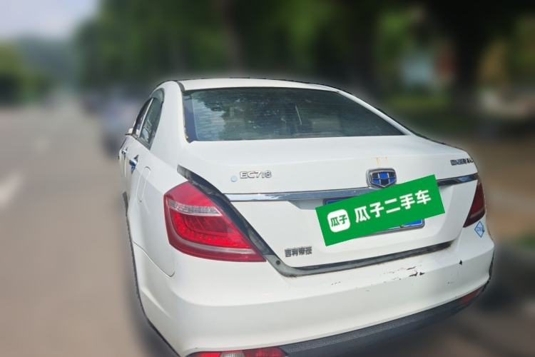 Used Geely Auto Classic Emgrand 2013 Sedan 1.8L Manual Entry-Level CNG Model Rear Left 45 Deg