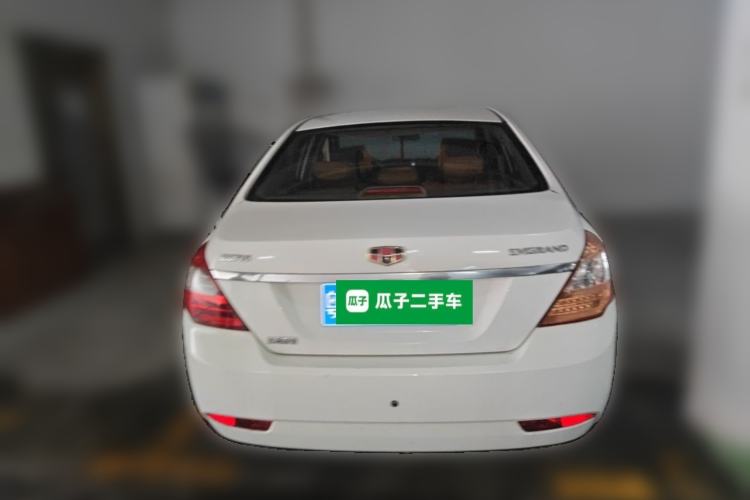 Used Geely Auto Classic Emgrand 2013 Sedan 1.5L Manual Entry-Level Model Rear