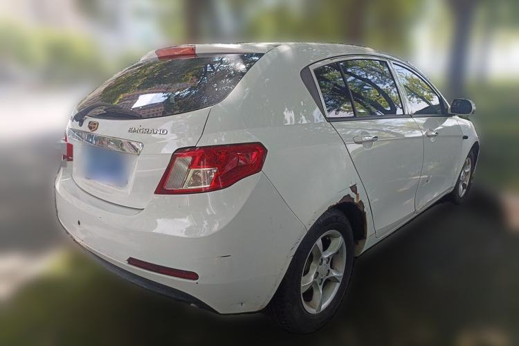 Used Geely Auto Classic Emgrand 2013 Hatchback 1.5L Manual Entry-Level Model Rear Right 45 Deg