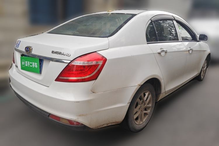 Used Geely Auto Classic Emgrand 2013 Sedan 1.8L Manual Elite CNG Model Rear Right 45 Deg