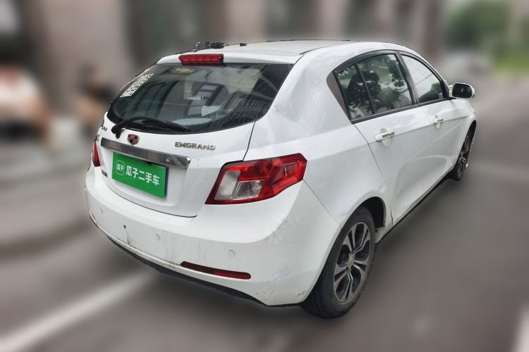 Used Geely Auto Classic Emgrand 2013 Hatchback 1.5L Manual Elite Model Rear Right 45 Deg