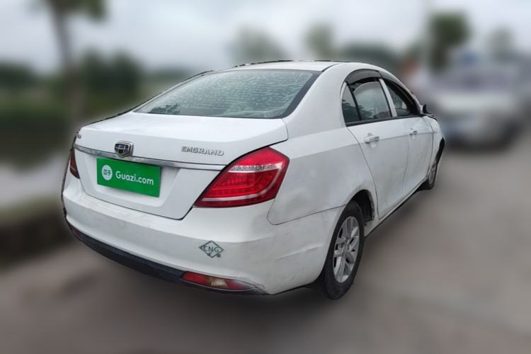 Used Geely Auto Classic Emgrand 2013 Sedan 1.8L Manual Entry-Level CNG Model Rear Right 45 Deg