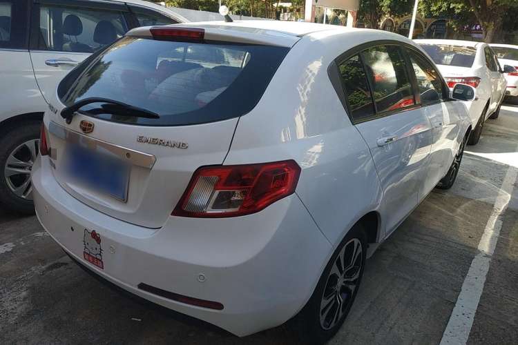 Used Geely Auto Classic Emgrand 2013 Hatchback 1.5L Manual Luxury Model Rear Right 45 Deg