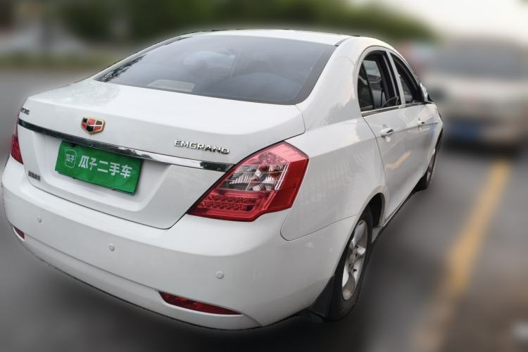 Used Geely Auto Classic Emgrand 2013 Sedan 1.5L Manual Entry-Level Model Rear Right 45 Deg