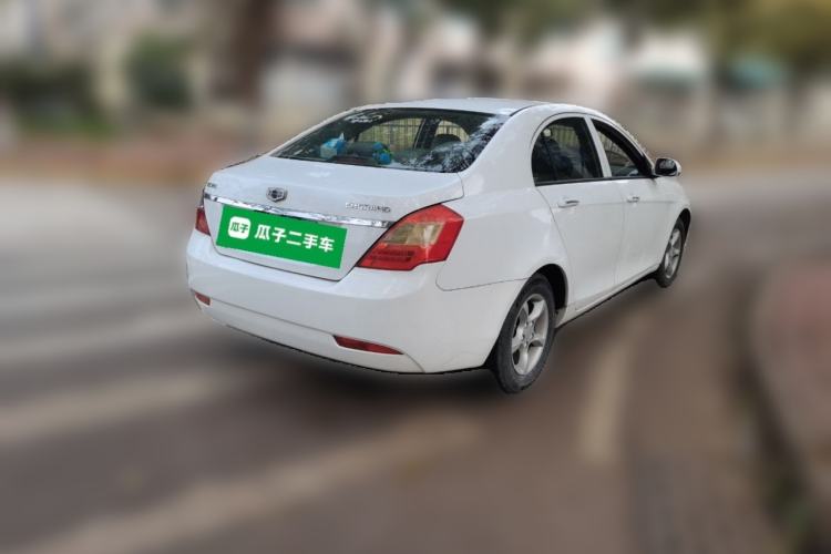 Used Geely Auto Classic Emgrand 2013 Sedan 1.5L Manual Entry-Level Model Rear Right 45 Deg