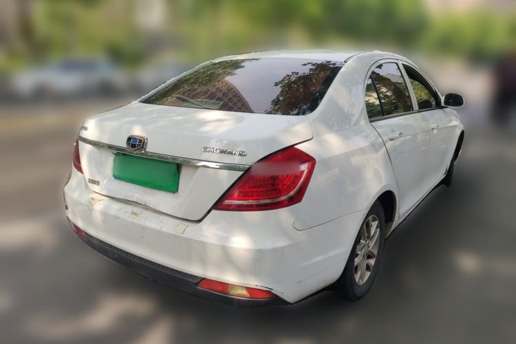 Used Geely Auto Classic Emgrand 2013 Sedan 1.8L Manual Elite CNG Model Rear Right 45 Deg