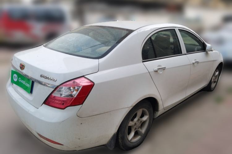 Used Geely Auto Classic Emgrand 2013 Sedan 1.5L Manual Entry-Level Model Rear Right 45 Deg