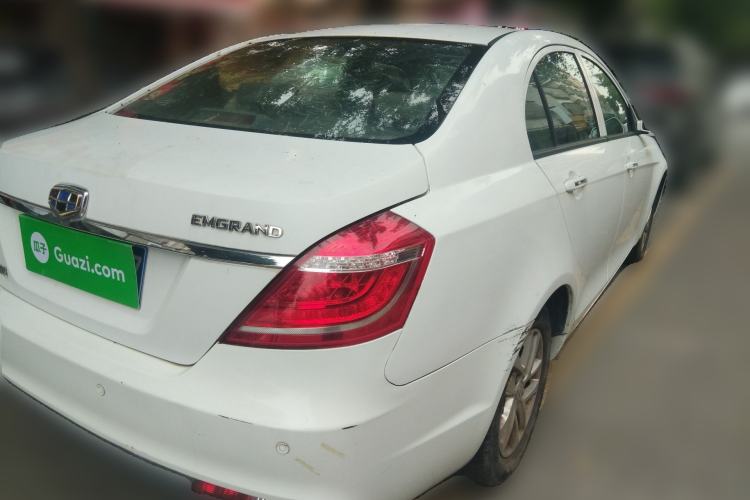 Used Geely Auto Classic Emgrand 2013 Sedan 1.8L Manual Entry-Level CNG Model Rear Right 45 Deg
