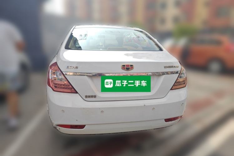 Used Geely Auto Classic Emgrand 2013 Sedan 1.8L Manual Elite Model Rear
