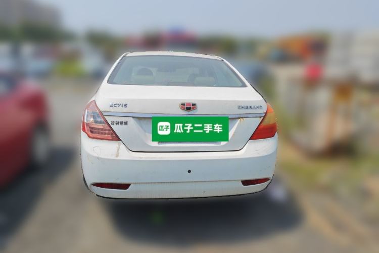 Used Geely Auto Classic Emgrand 2013 Sedan 1.5L Manual Entry-Level Model Rear