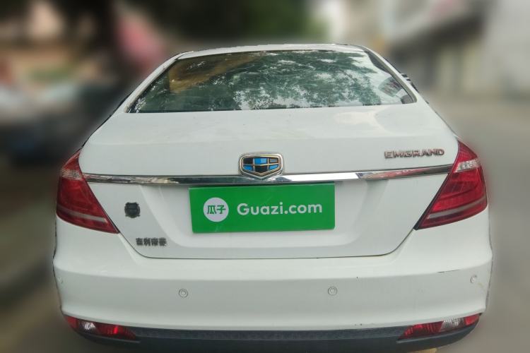 Used Geely Auto Classic Emgrand 2013 Sedan 1.8L Manual Entry-Level CNG Model Rear