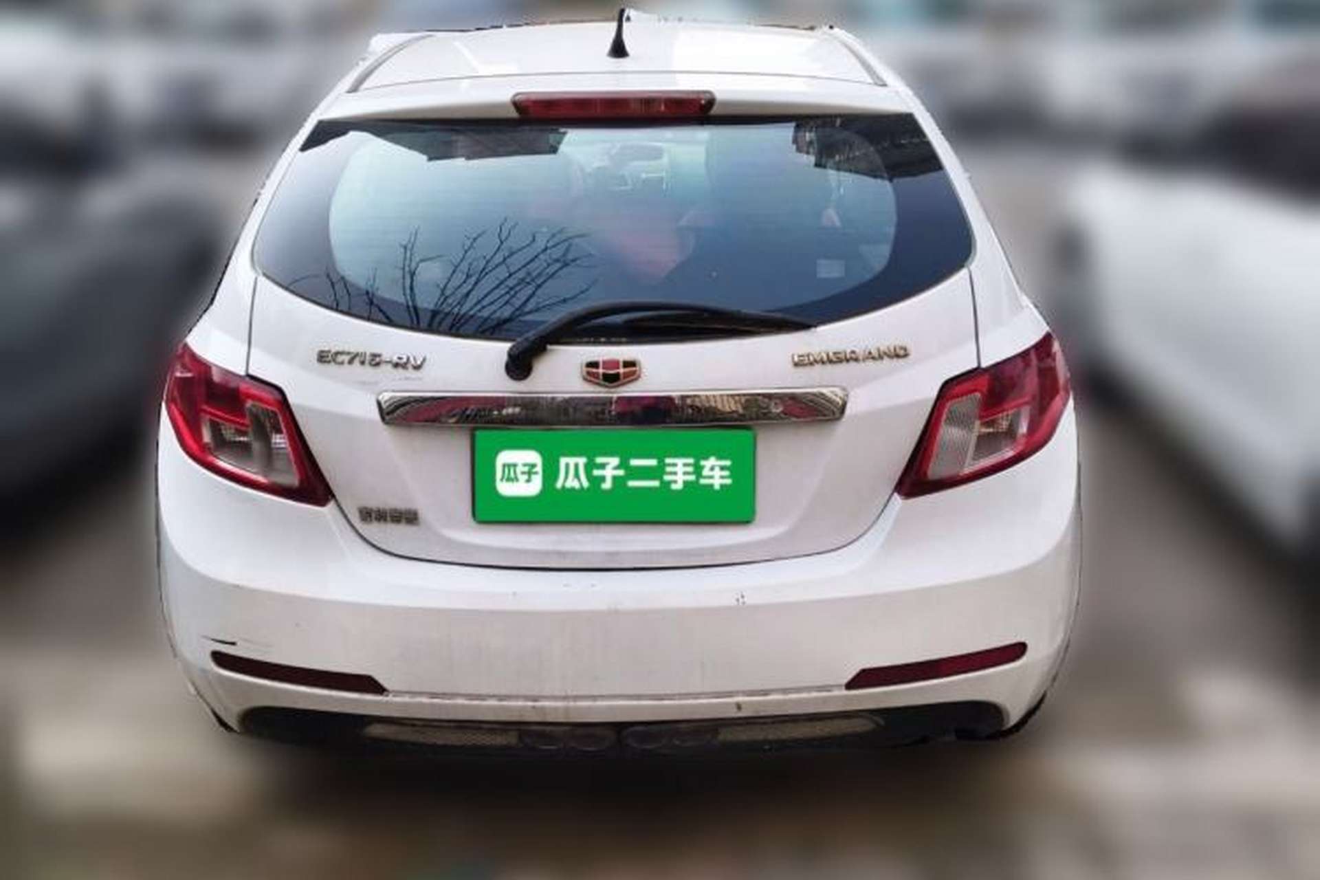 Used Geely Auto Classic Emgrand 2013 Hatchback 1.5L Manual Entry-Level Model Rear