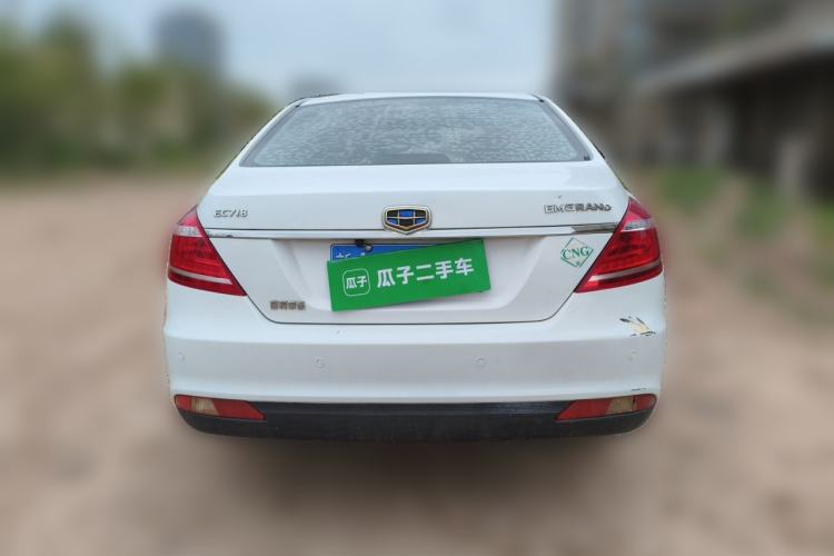 Used Geely Auto Classic Emgrand 2013 Sedan 1.8L Manual Elite Model Rear