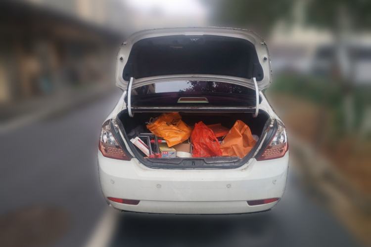 Used Geely Auto Classic Emgrand 2013 Sedan 1.5L Manual Elite Model Trunk