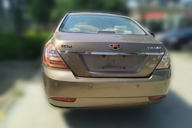 Used Geely Auto Classic Emgrand 2013 Sedan 1.5L Manual Elite Model Rear