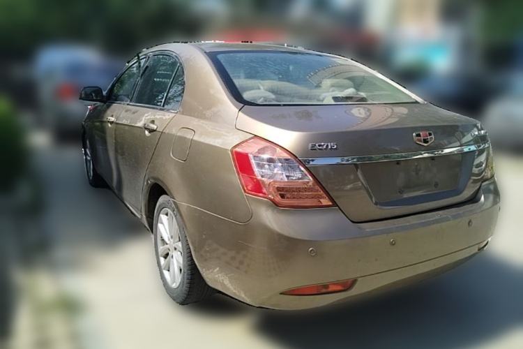 Used Geely Auto Classic Emgrand 2013 Sedan 1.5L Manual Elite Model Rear Left 45 Deg