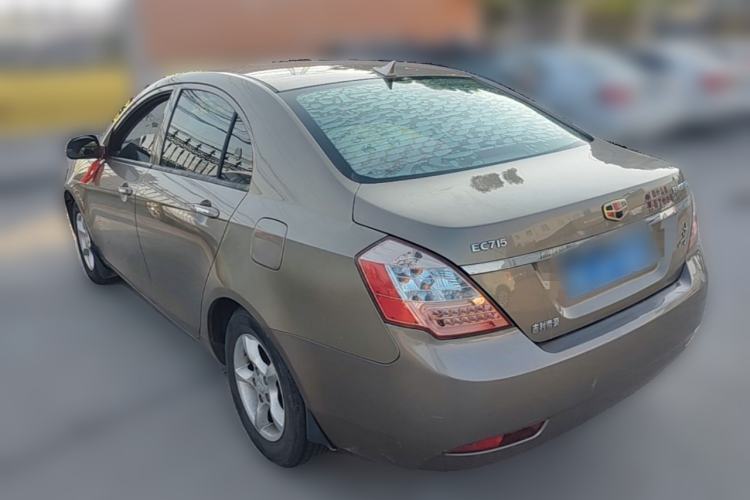Used Geely Auto Classic Emgrand 2013 Sedan 1.5L Manual Entry-Level Model Rear Left 45 Deg