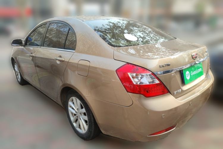 Used Geely Auto Classic Emgrand 2013 Sedan 1.8L Manual Luxury Model Rear Left 45 Deg