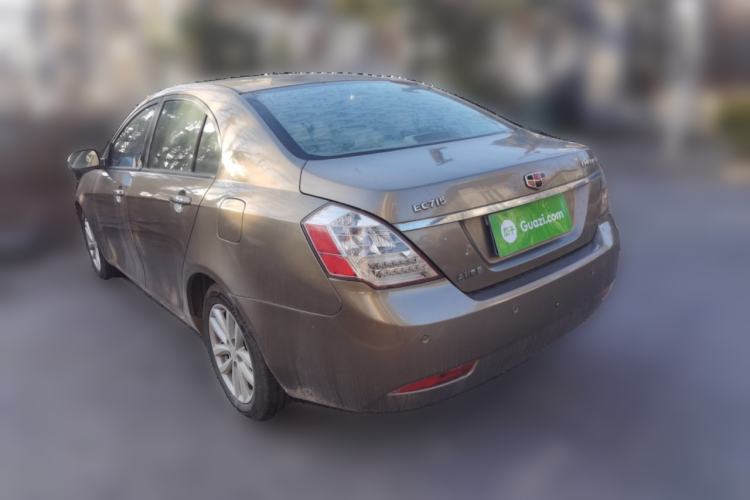 Used Geely Auto Classic Emgrand 2013 Sedan 1.5L Manual Elite Model Rear Left 45 Deg